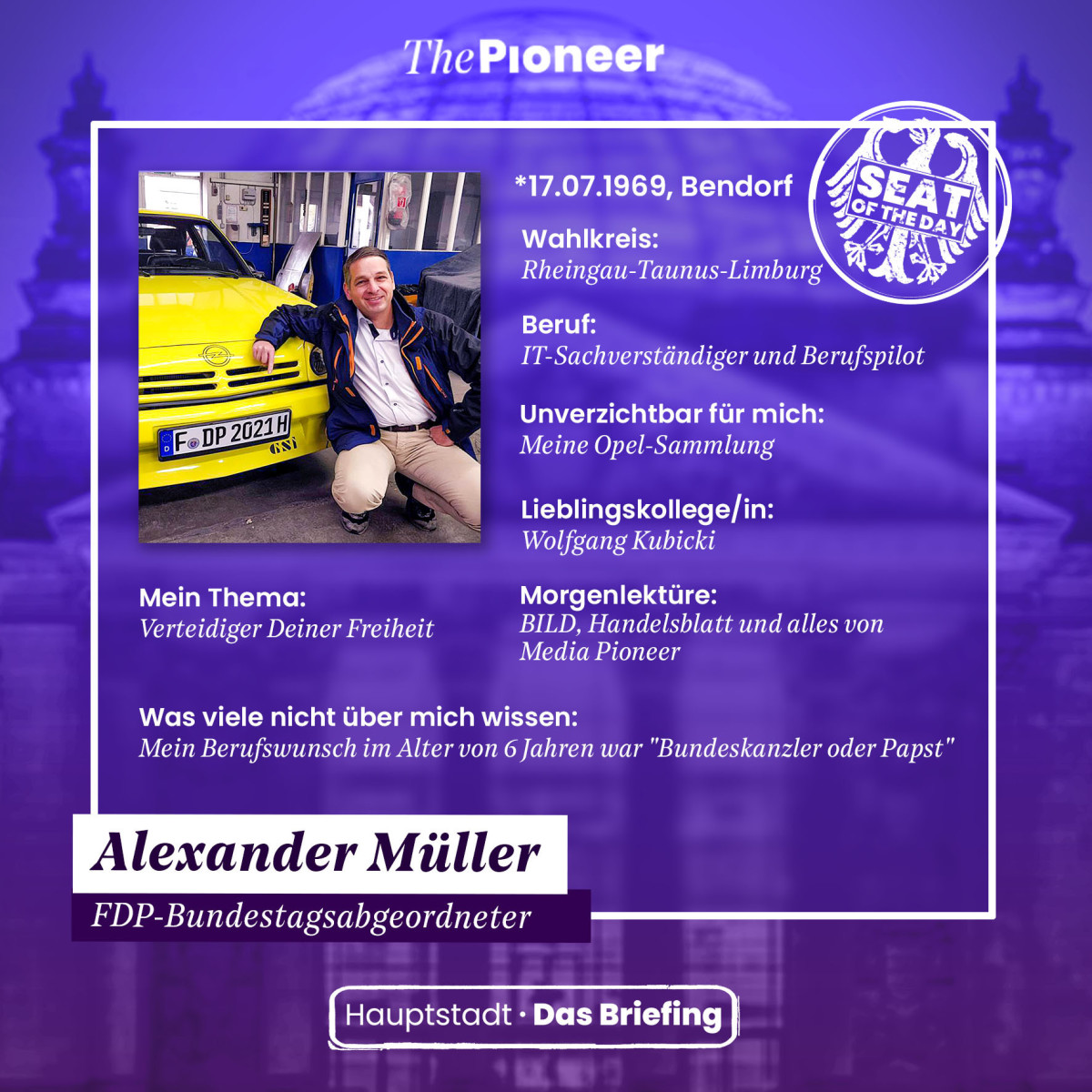 Seat Alexander Müller
